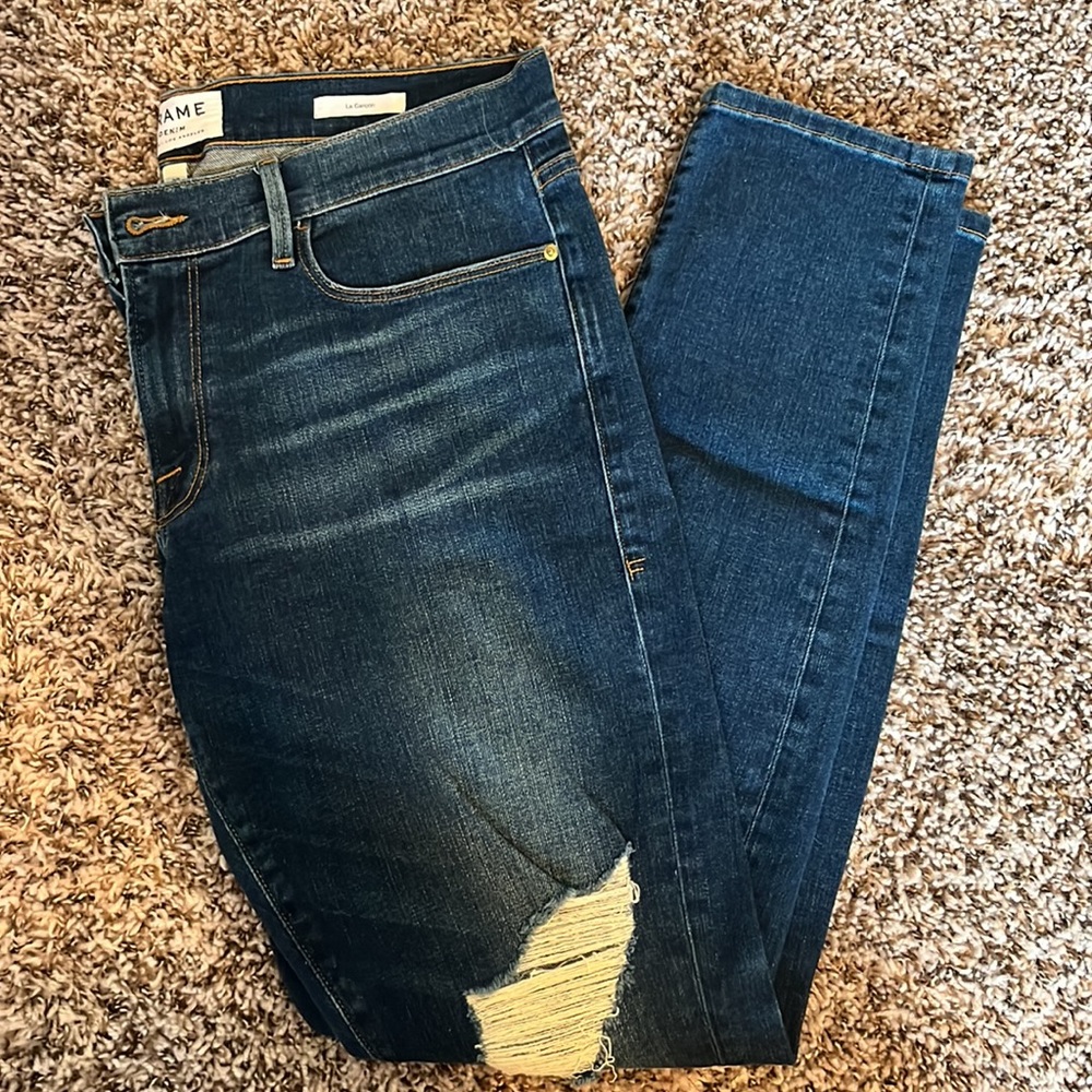 FRAME Denim - Le Garçon Boyfriend Jeans Adams - Size 28 - Brand New without Tags